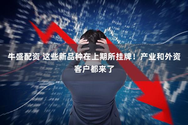 牛盛配资 这些新品种在上期所挂牌！产业和外资客户都来了