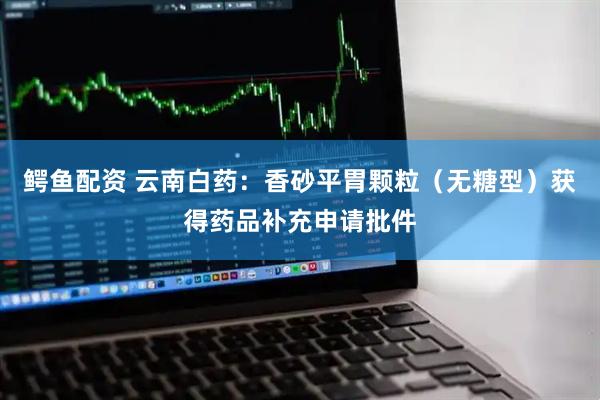 鳄鱼配资 云南白药：香砂平胃颗粒（无糖型）获得药品补充申请批件